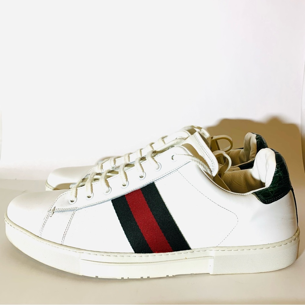 Gucci Ace Web Sneakers - Picture 3 of 9